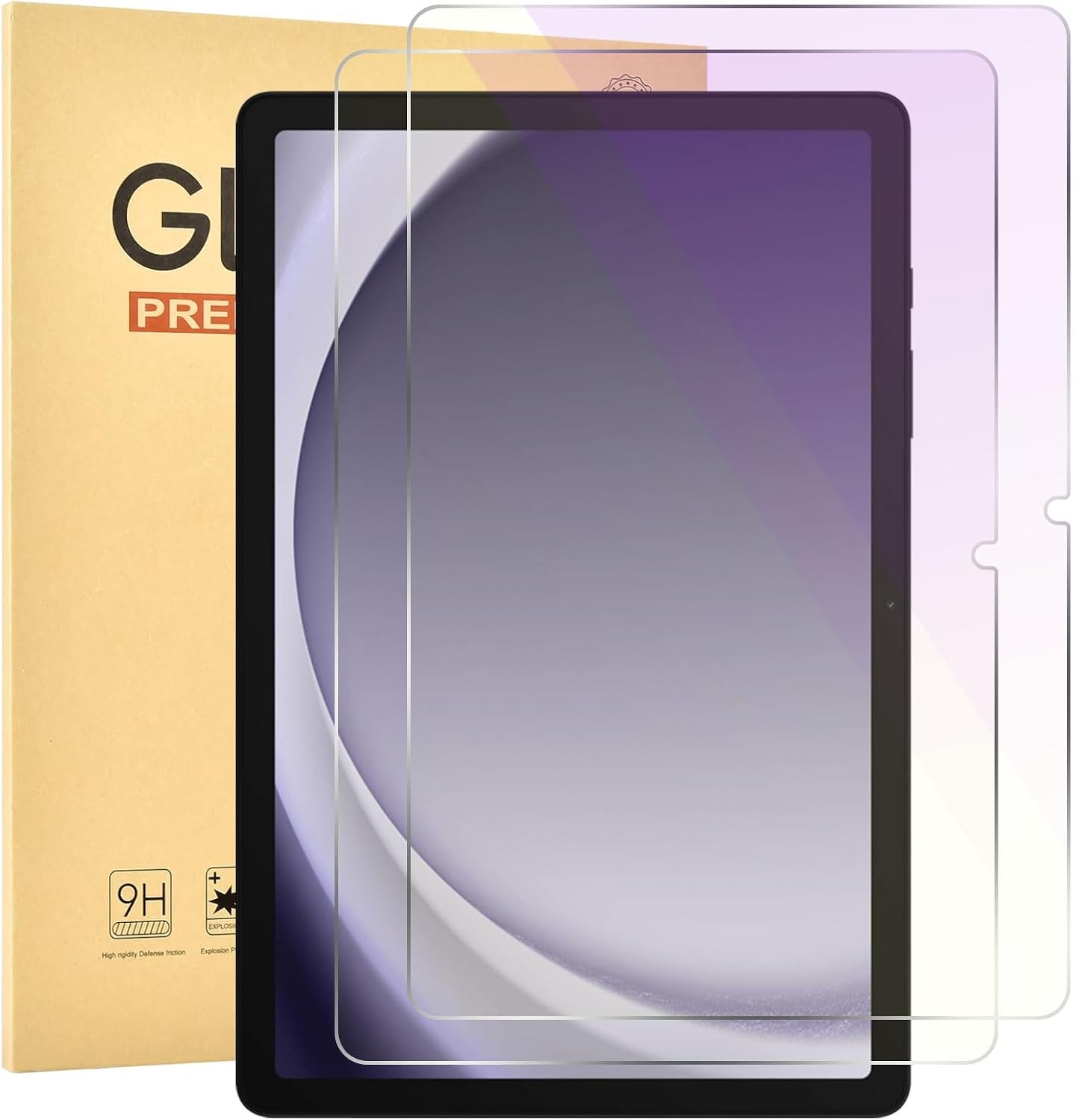 2 Pack Anti Blue Light Screen Protector for Samsung Galaxy Tab A9 Plus