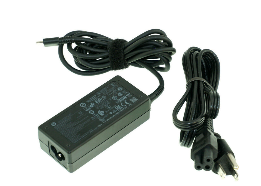 45W USB Type-C AC Adapter for OEM HP TPN-CA08 935444-002 TPN-LA11 Power Supply