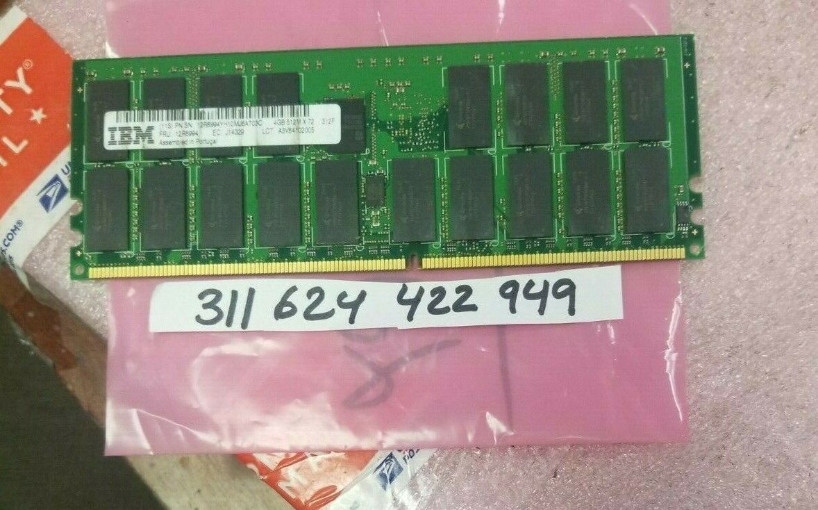 IBM RS6000 RS/6000 pSeries  4GB Memory p570 p5  9117-570 4497  12R8994