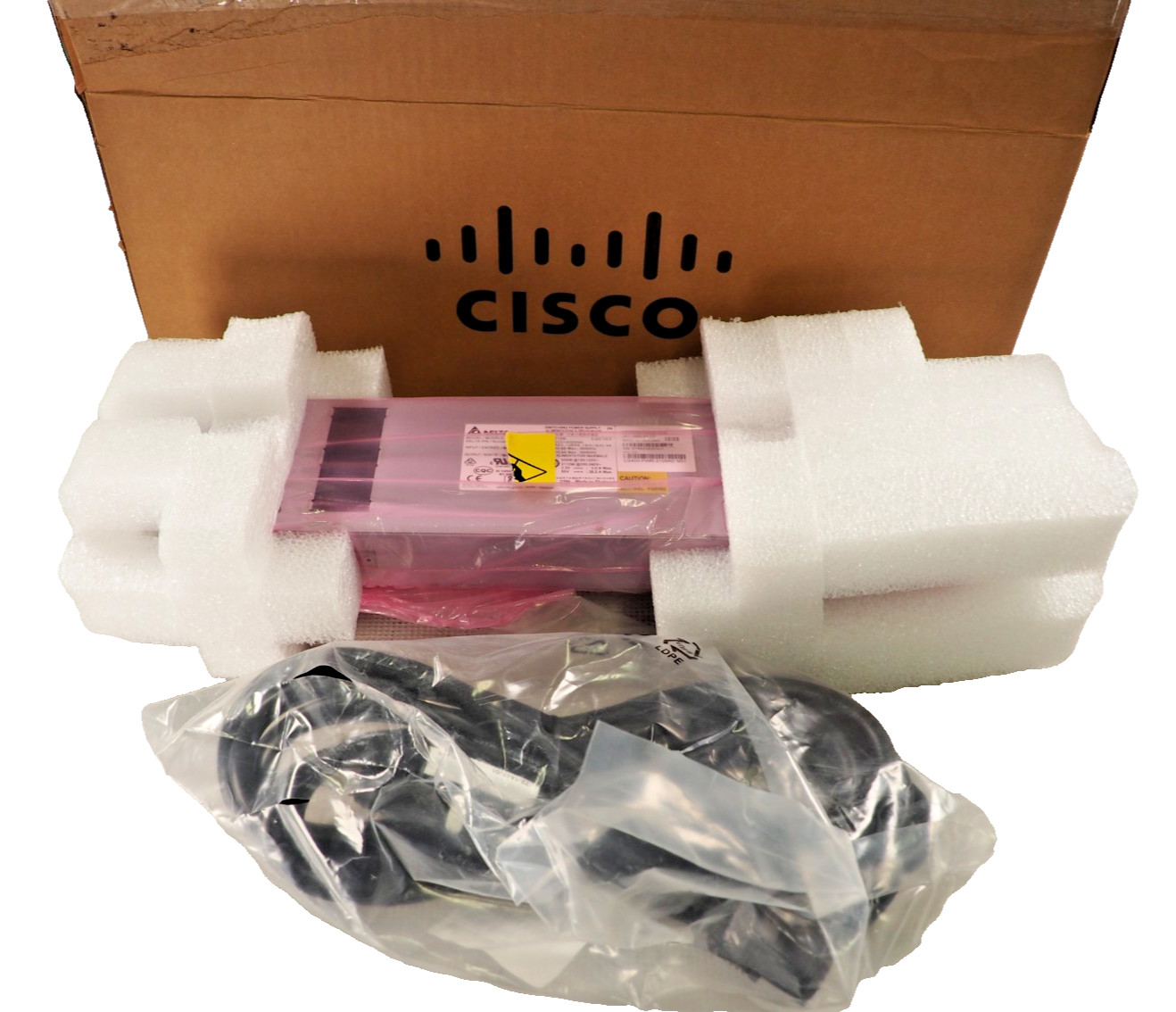 CISCO New Original Genuine C9400-PWR-2100AC Power Supply with Power Cable