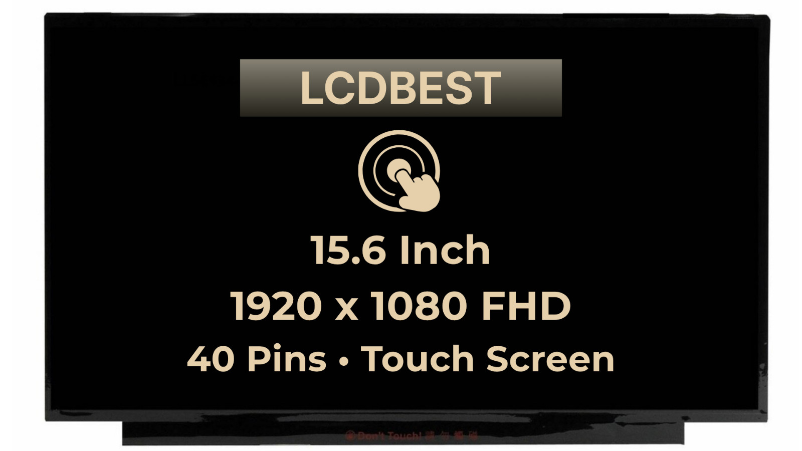 AUO B156HAK02.5 HW:0A 15.6" FHD 60Hz On-Cell Touch Laptop LCD Screen