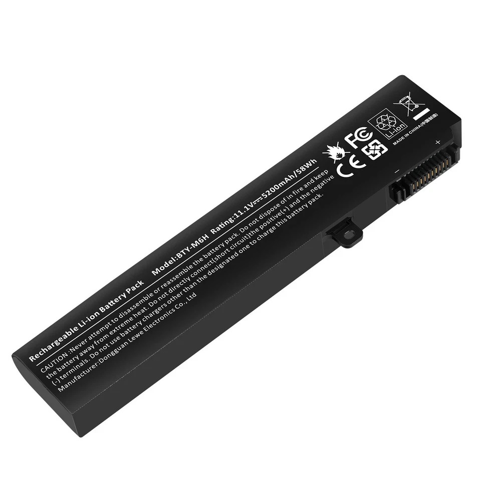 BTY-M6H Battery For MSI GE62 GL72 GE63 GP72 GE72 GP72 GE73 MS-16J3 MS-1795 1792