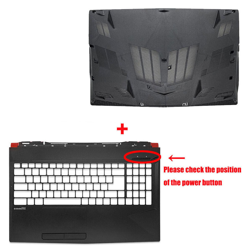 Upper Case Palmrest & Bottom Case Cover For MSI MS-16P5 MS-16P4 GL63 GP63VR New
