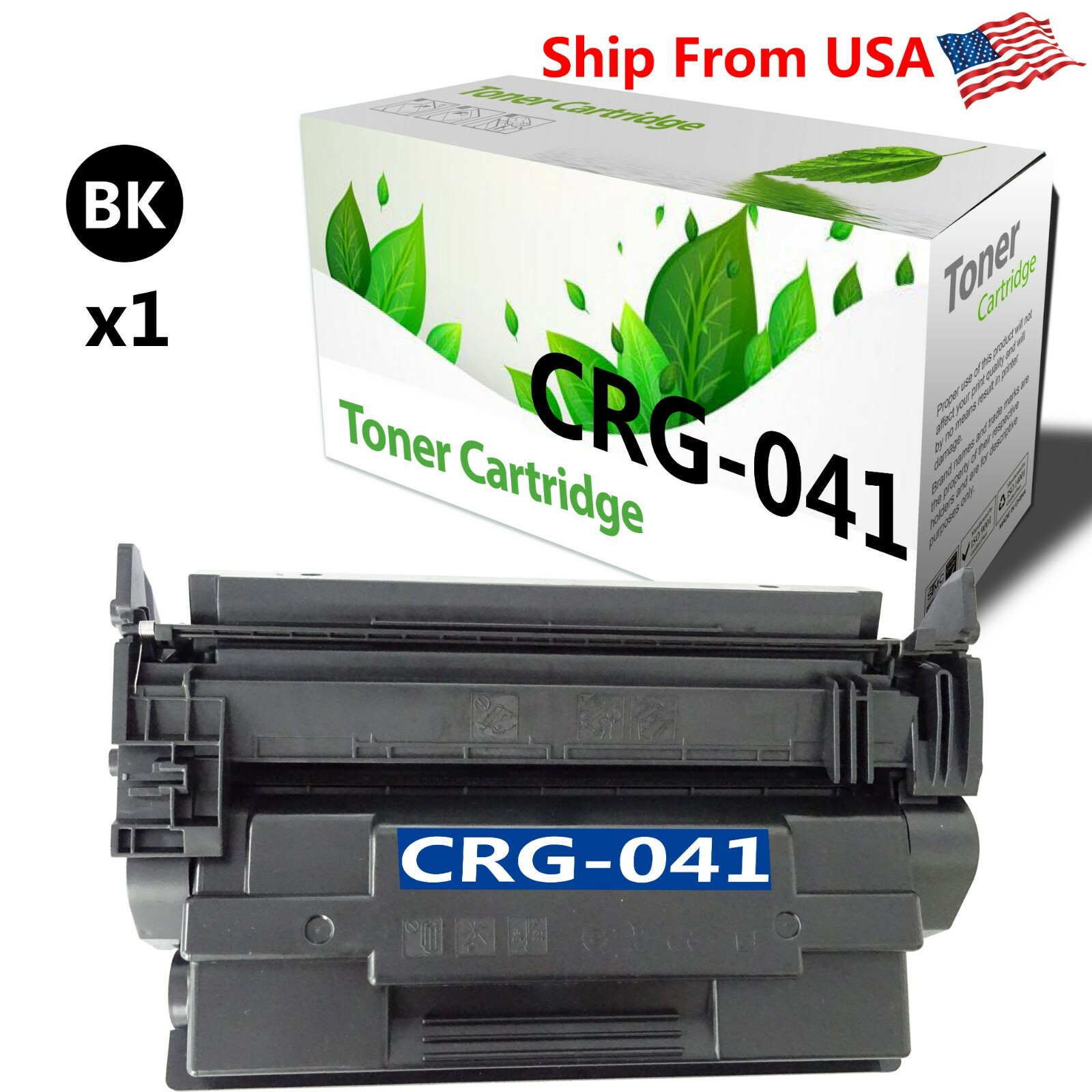 1 PK CRG041 Canon 041 Toner Cartridge for imageCLASS LBP312x LBP312dn