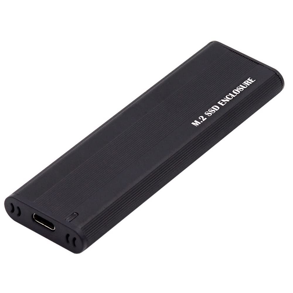 xiwai USB 3.0 Type-C USB-C to M-Key M.2 NVMe SSD Black NVME+NGFF 2280 Box