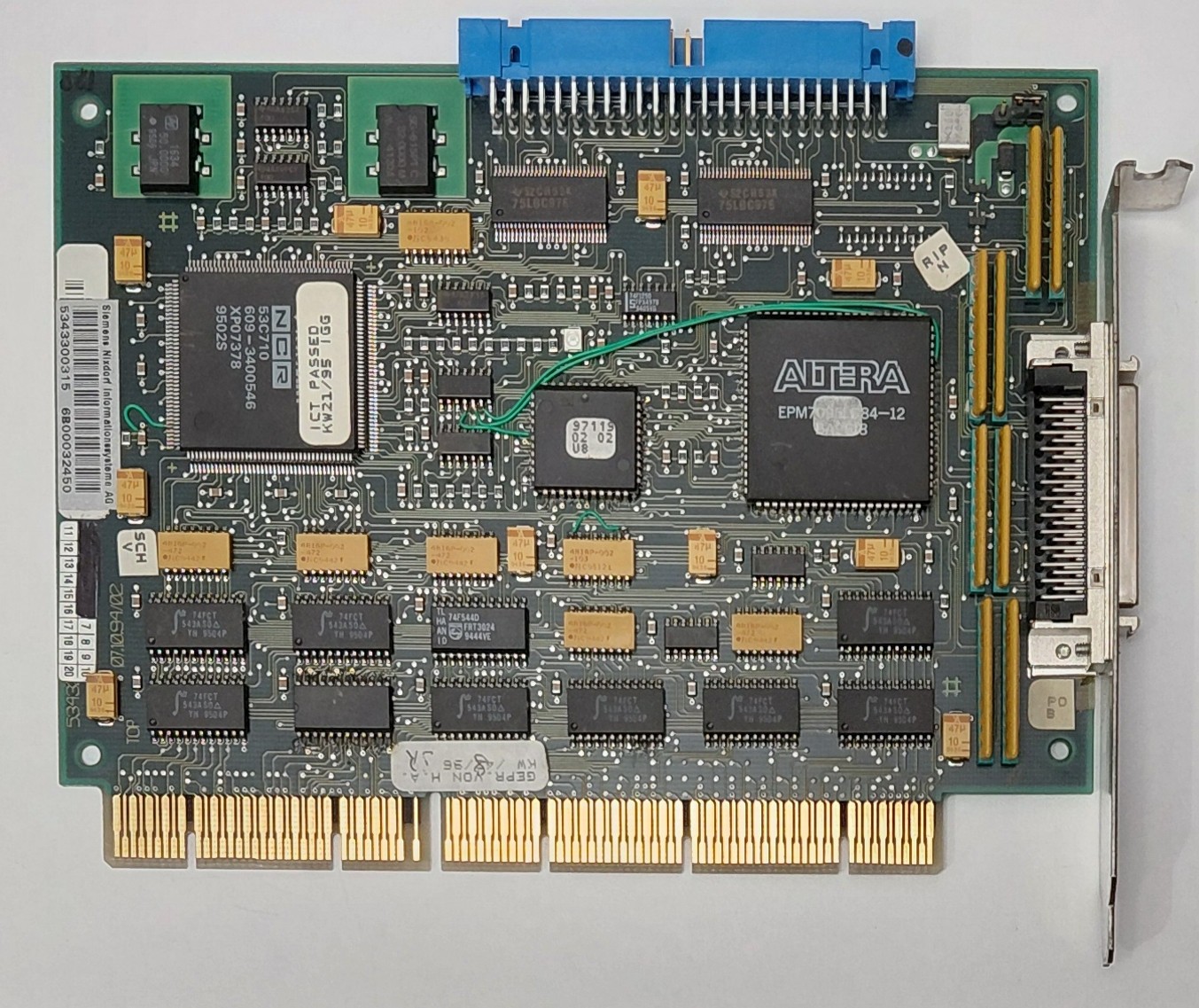 Siemens Nixdorf 5343300315 EISA SCSI Controller (NCR, Retro, 1995)