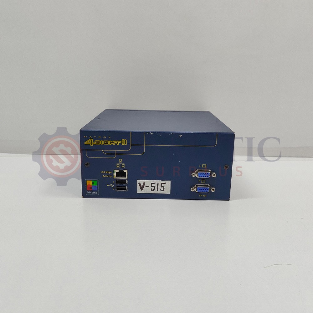 MATROX 4 SIGHT II Image Processing - F212C8HD1XDL0KB / PN 63039620710 , V#515+