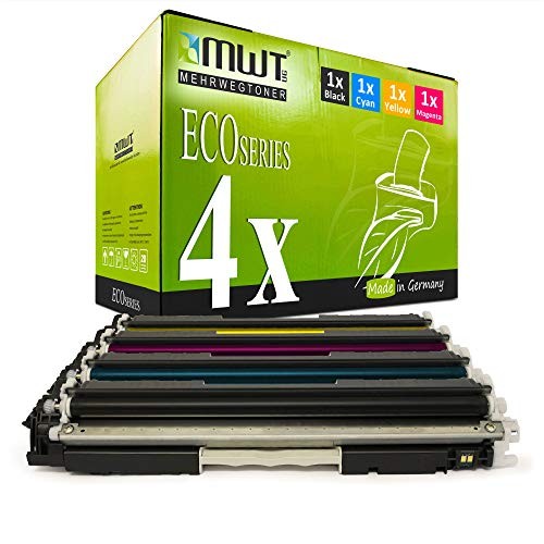 Eurotone Laser Toner Cartridge Compatible with HP CE310A CE311A CE312A CE313A