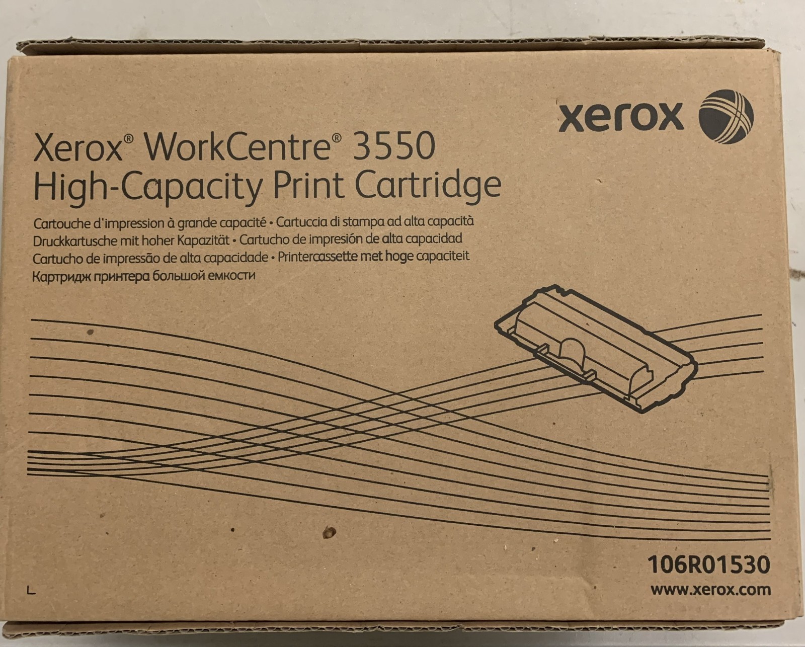Xerox workcentre 3550 toner Black