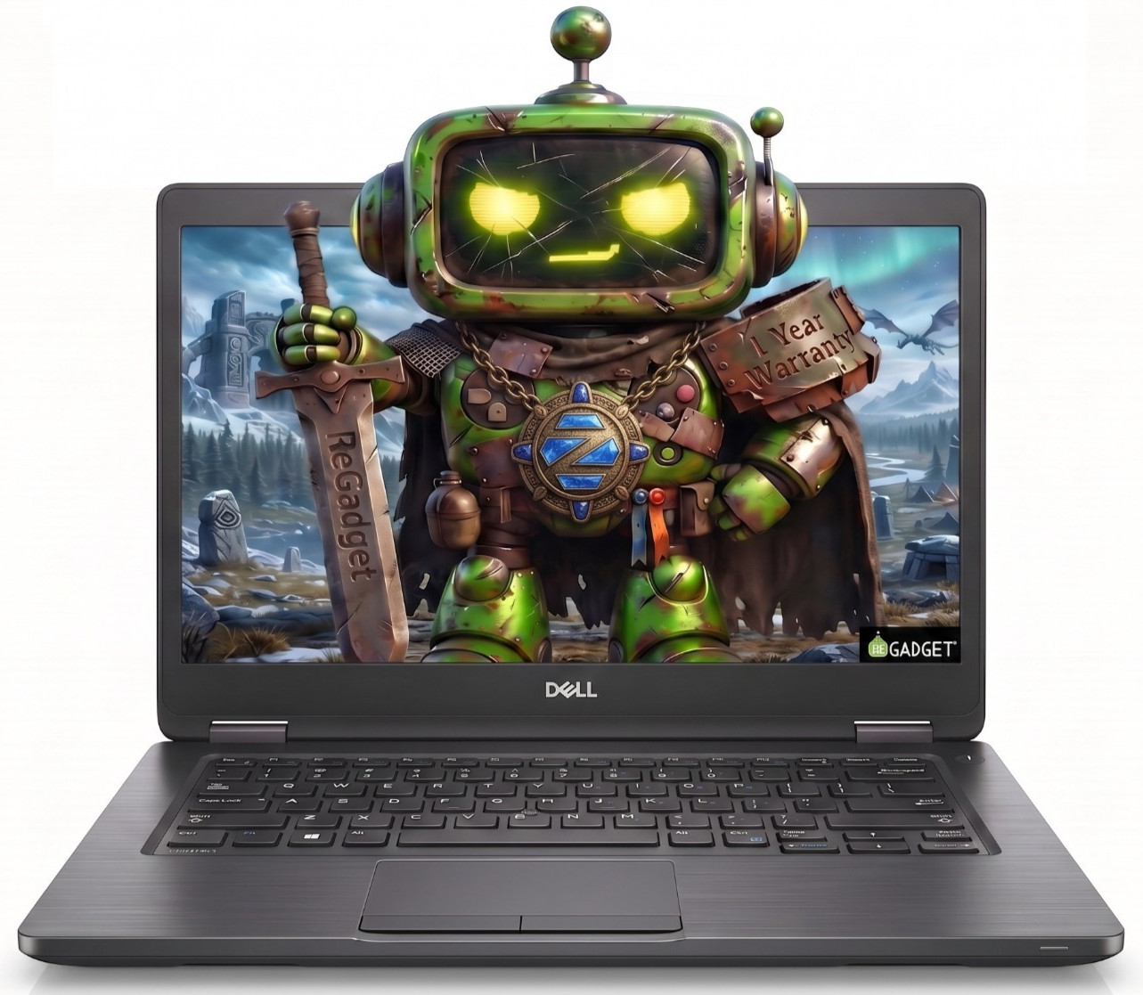 14" Dell Latitude Laptop: Intel i5 8GB RAM - 500GB Storage Zorin Core Edition