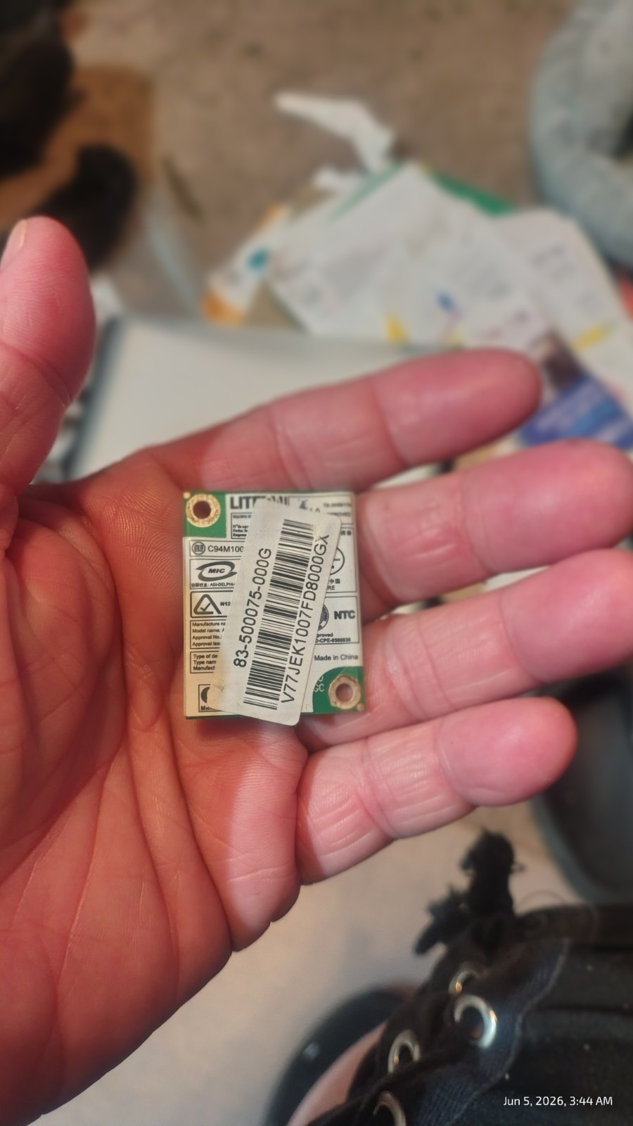 ACER ASPIRE 2930 PARTS, Conexant  Laptop Modem Card, Model: RD02-D330