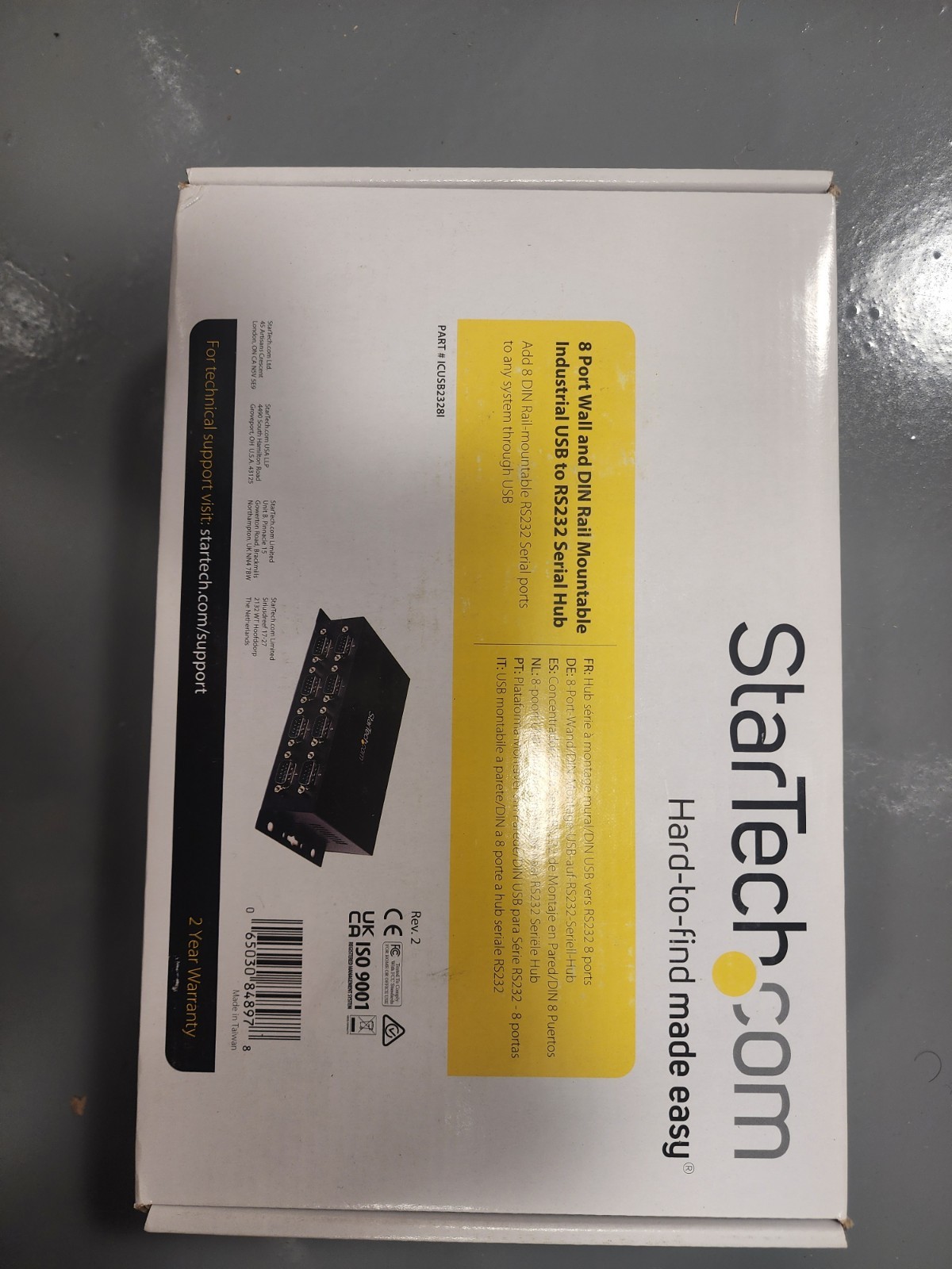 StarTech 8 Port USB Adapter ICUSB2328I