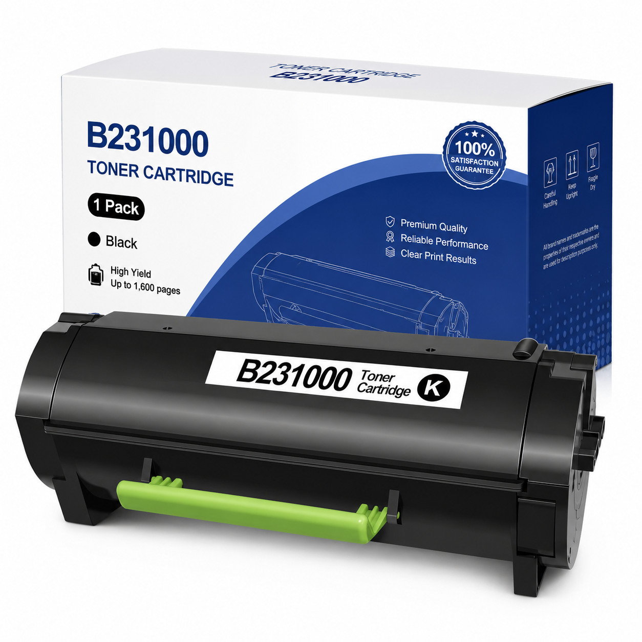 Compatible B231000 High Yield Black Toner for MB2546ade B2650dn MB2338adw 