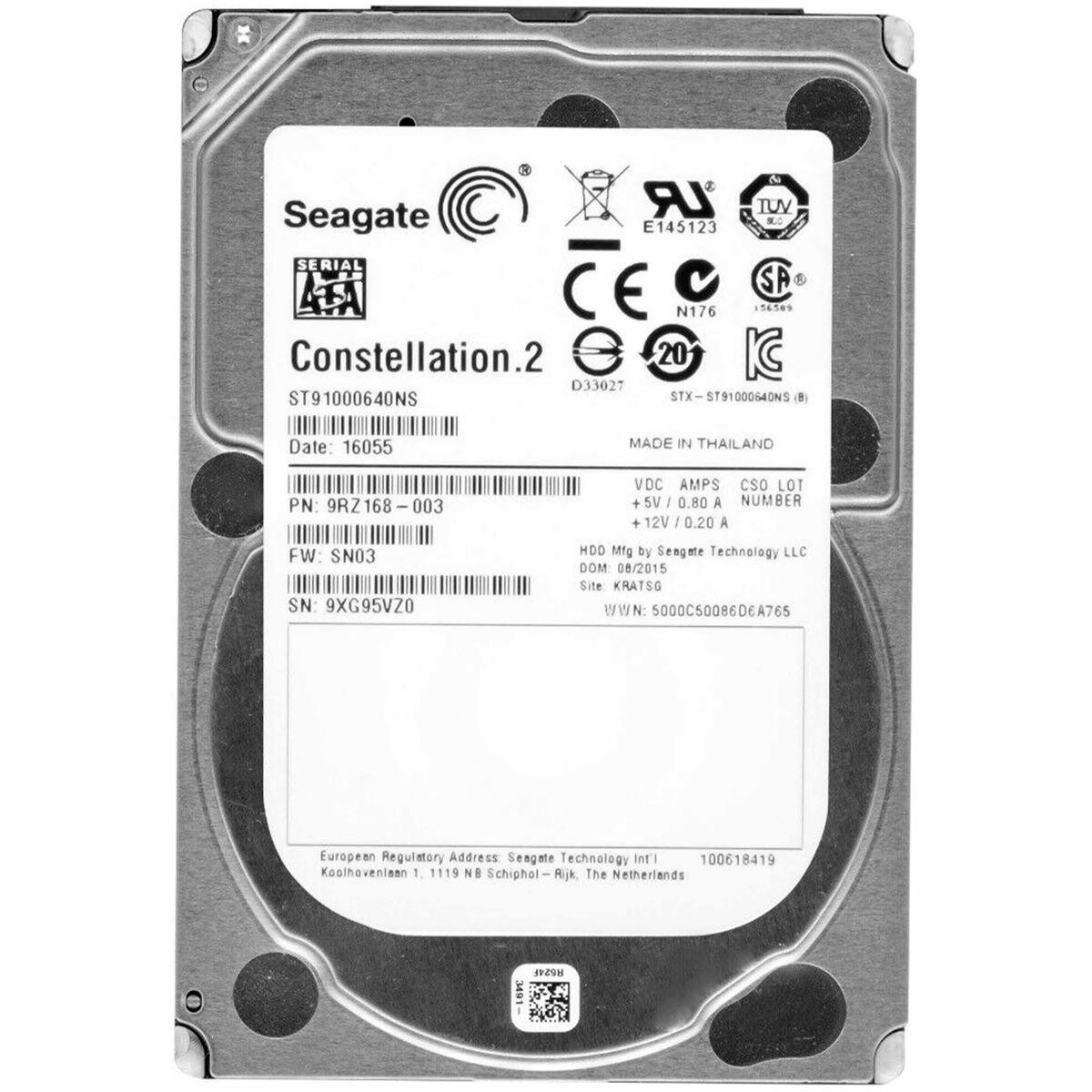 Seagate Constellation.2 HDD 1TB Hard Disk 2.5" SATA Notebook Server Nas Dvr_