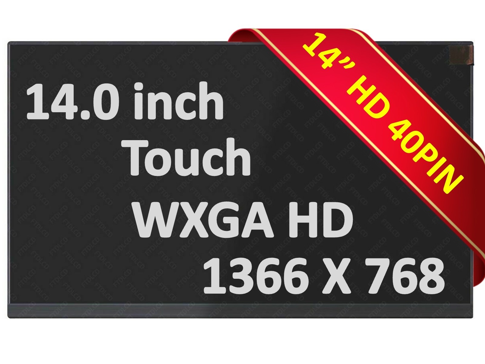 For HP Fortis 14 G11 Chromebook Touch 14" HD WXGA LCD Screen 40 pin B140XTK02.4