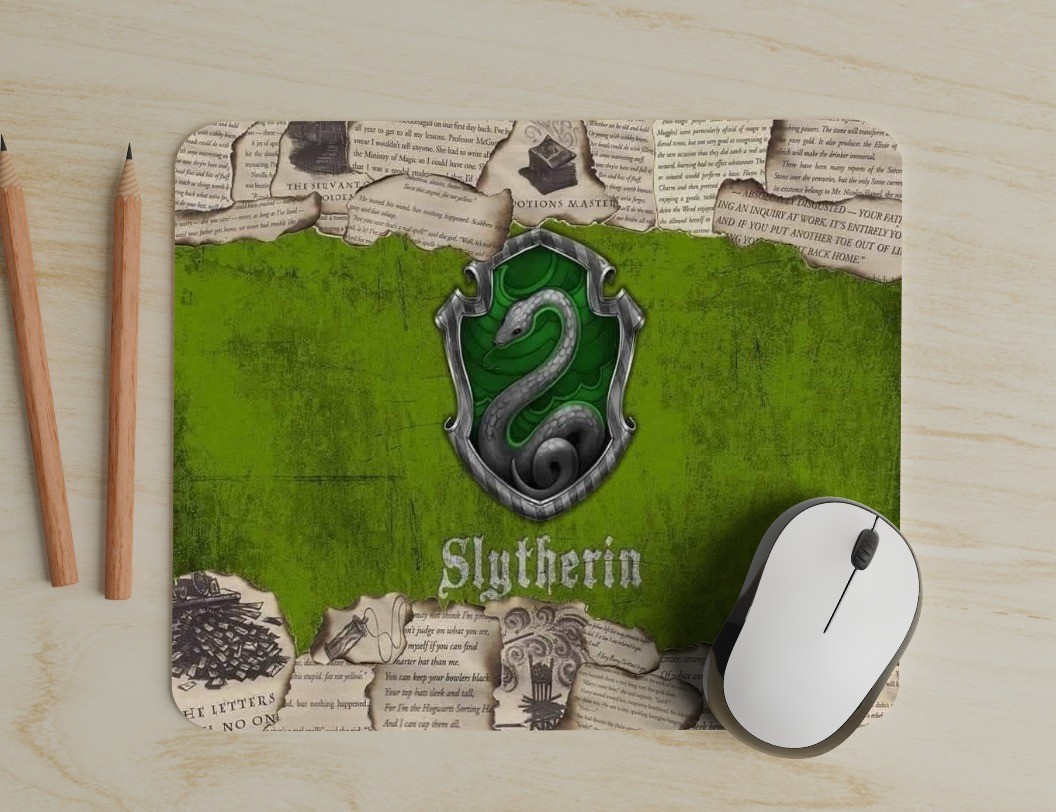 Harry Potter All Houses Mouse Pad Personalize *Choose Design*