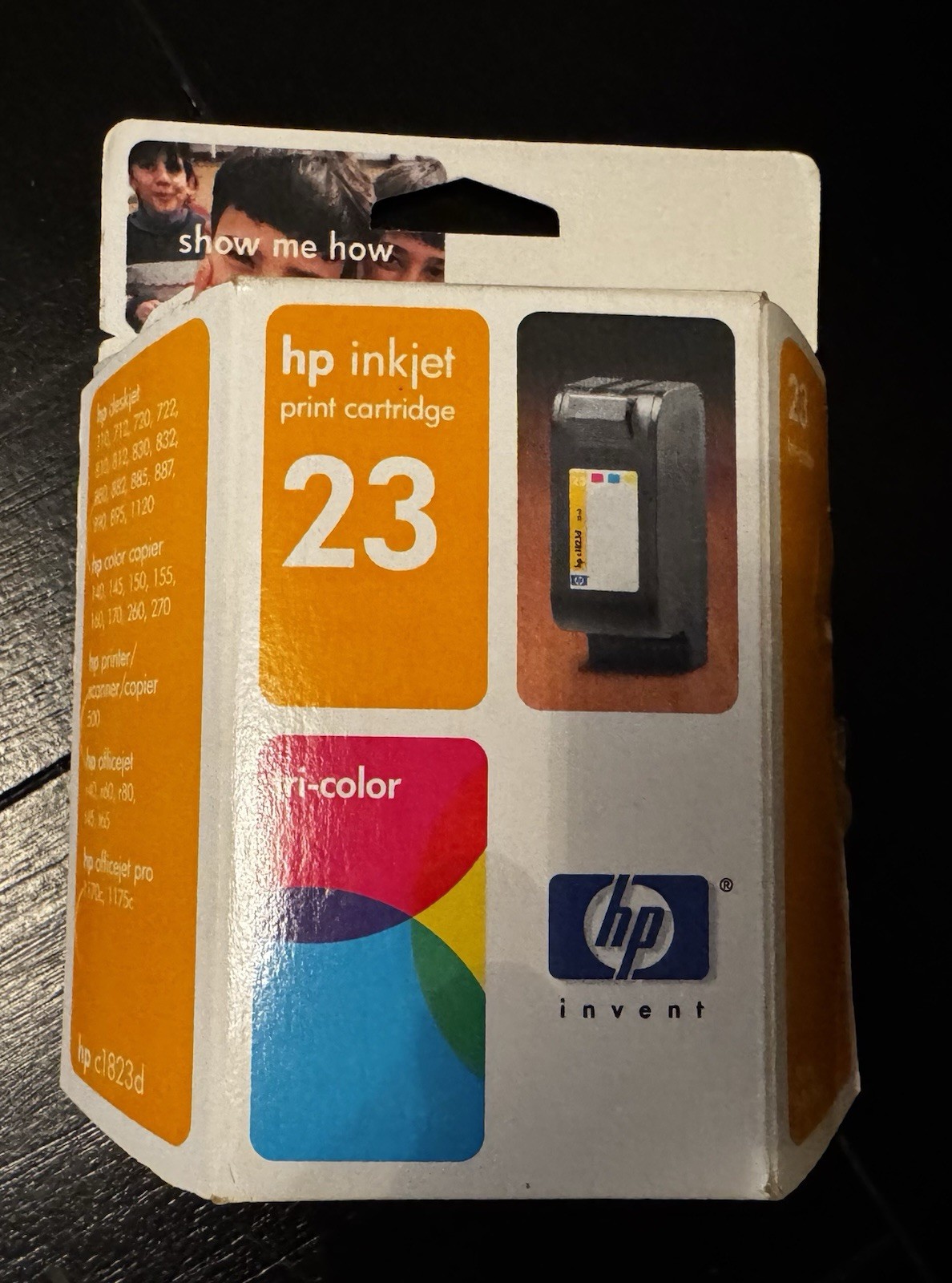 New HP 23 Tri-Color InkJet Print Cartridges FAST SHIPPING