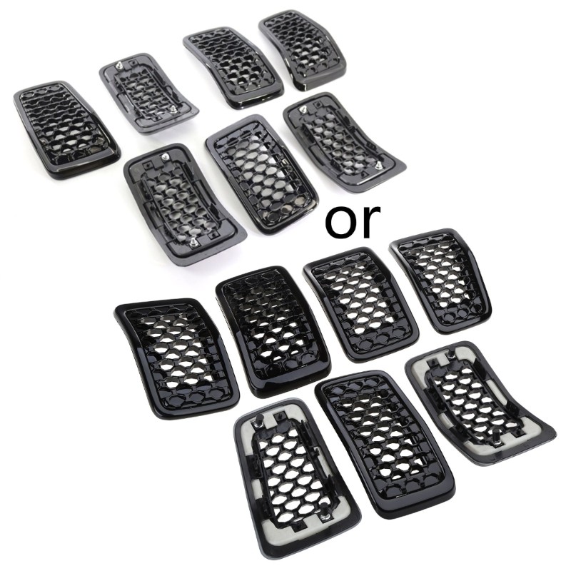 For Cherokee Upper Mesh Frame Grille Grill Insert Cover Ring Trim 68323773AB