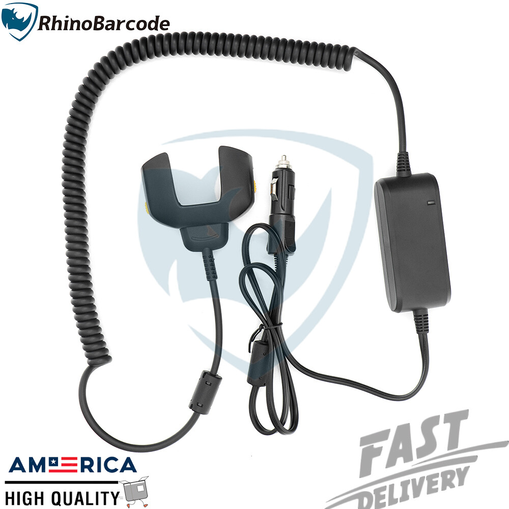 For Zebra Vehicle Car Charger Cable TC70 TC75 TC72 TC77 TC75x 70x 12V-24V USA