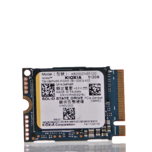 Kioxia Toshiba 512GB KXG50ZNS512G SSD M.2 NVMe 2230 PCIe SSD Hard drive 0MPN6R