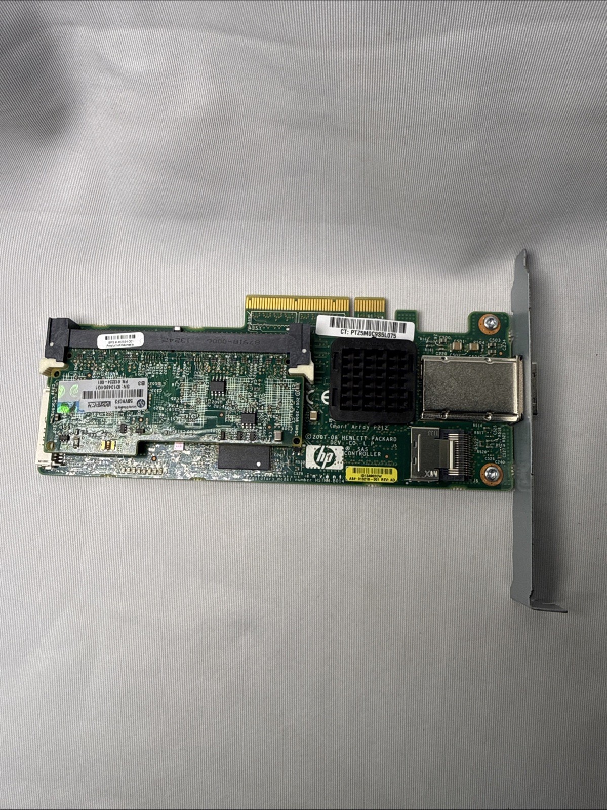 HP HSTNM-B015 Smart Array P212 SAS Controller- HP 5BVVGF3 PN: 013224-001