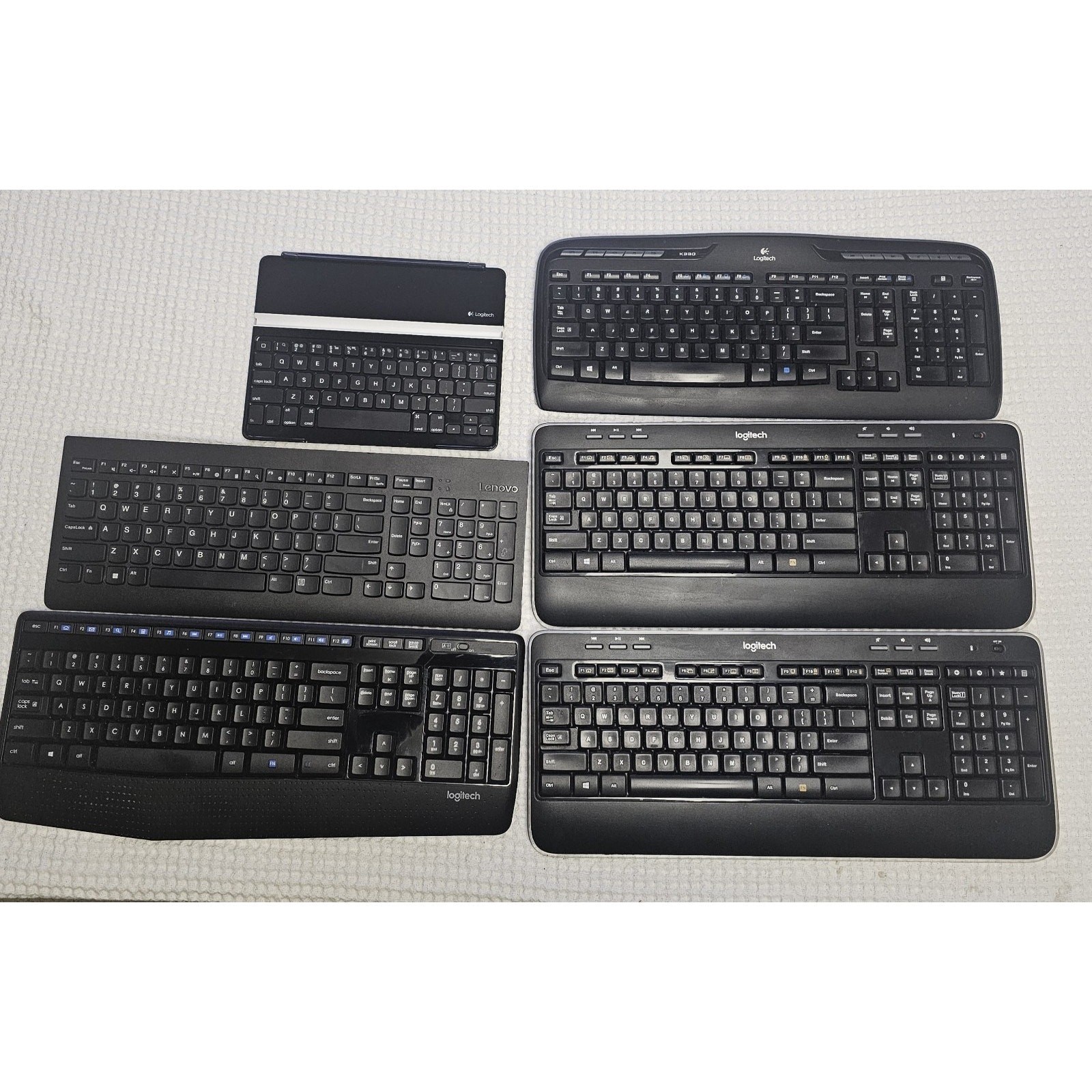 Lot Of Used Wireless Keyboards