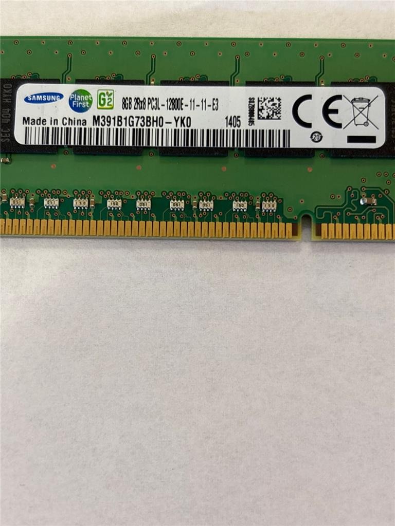 SAMSUNG 8GB 2Rx8 PC3L 12800E 11-11-E3 DDR3 Server Memory  Lenovo 03T7807