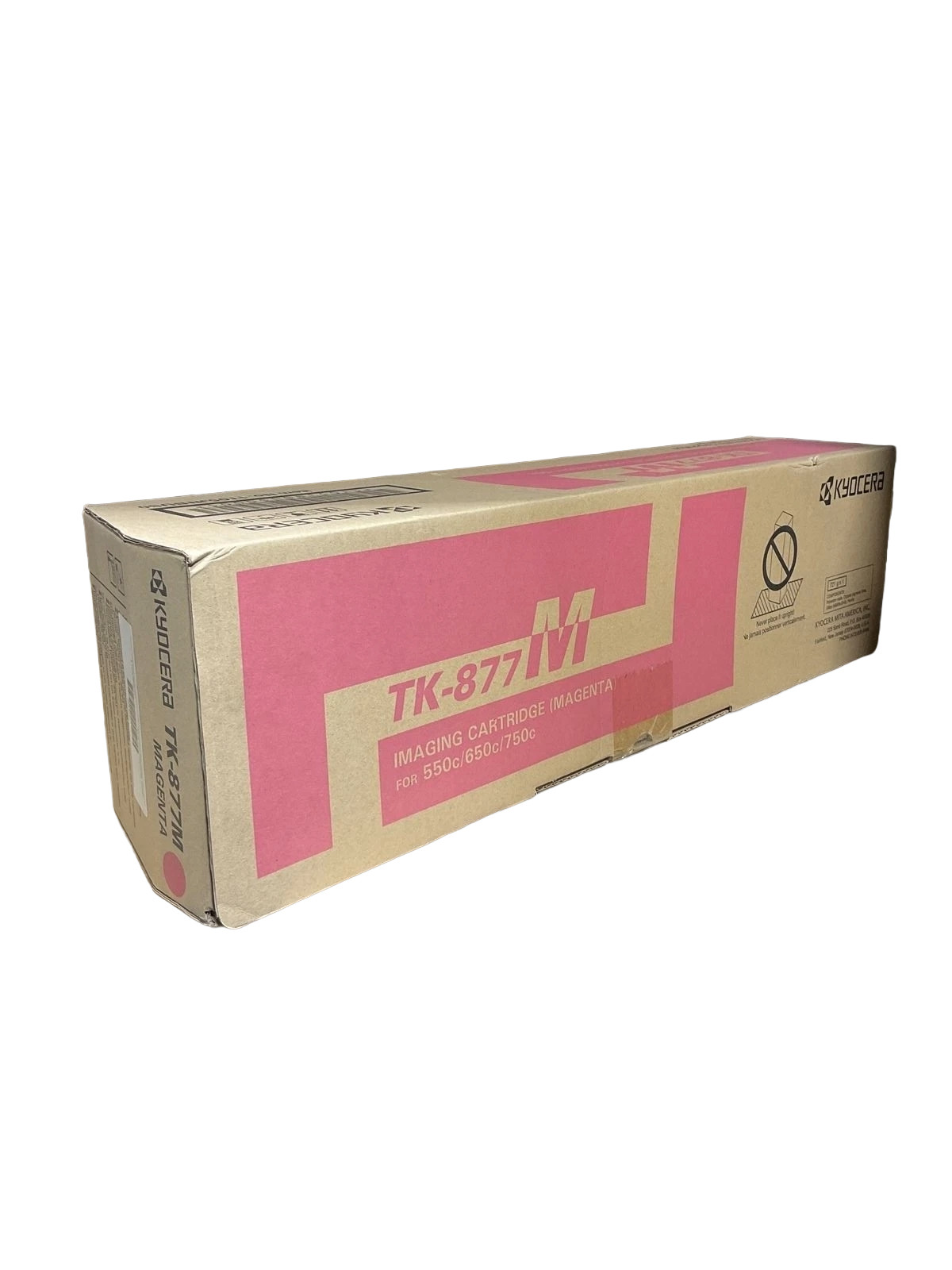 Original Kyocera TK-877M Magenta Toner. New Sealed Toner, We Ship Fast