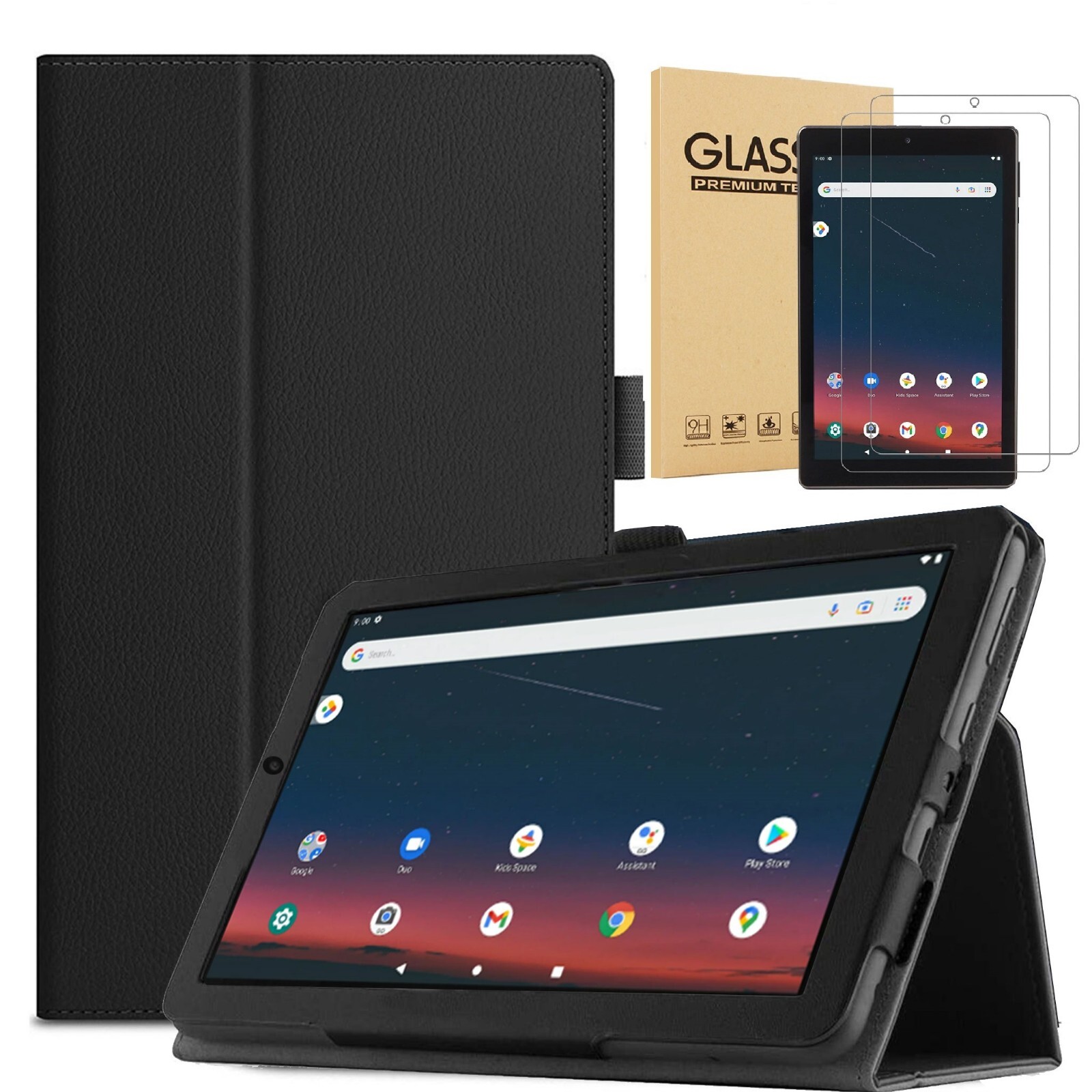 Case For Walmart Onn 7" Tablet Smart Stand Cover 2022 Model / Screen Protector