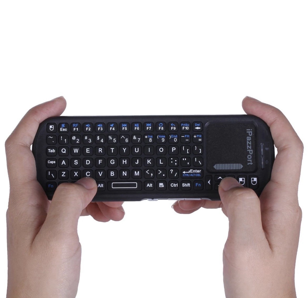 IPazzPort Mini Wireless Keyboard With Touchpad Mouse