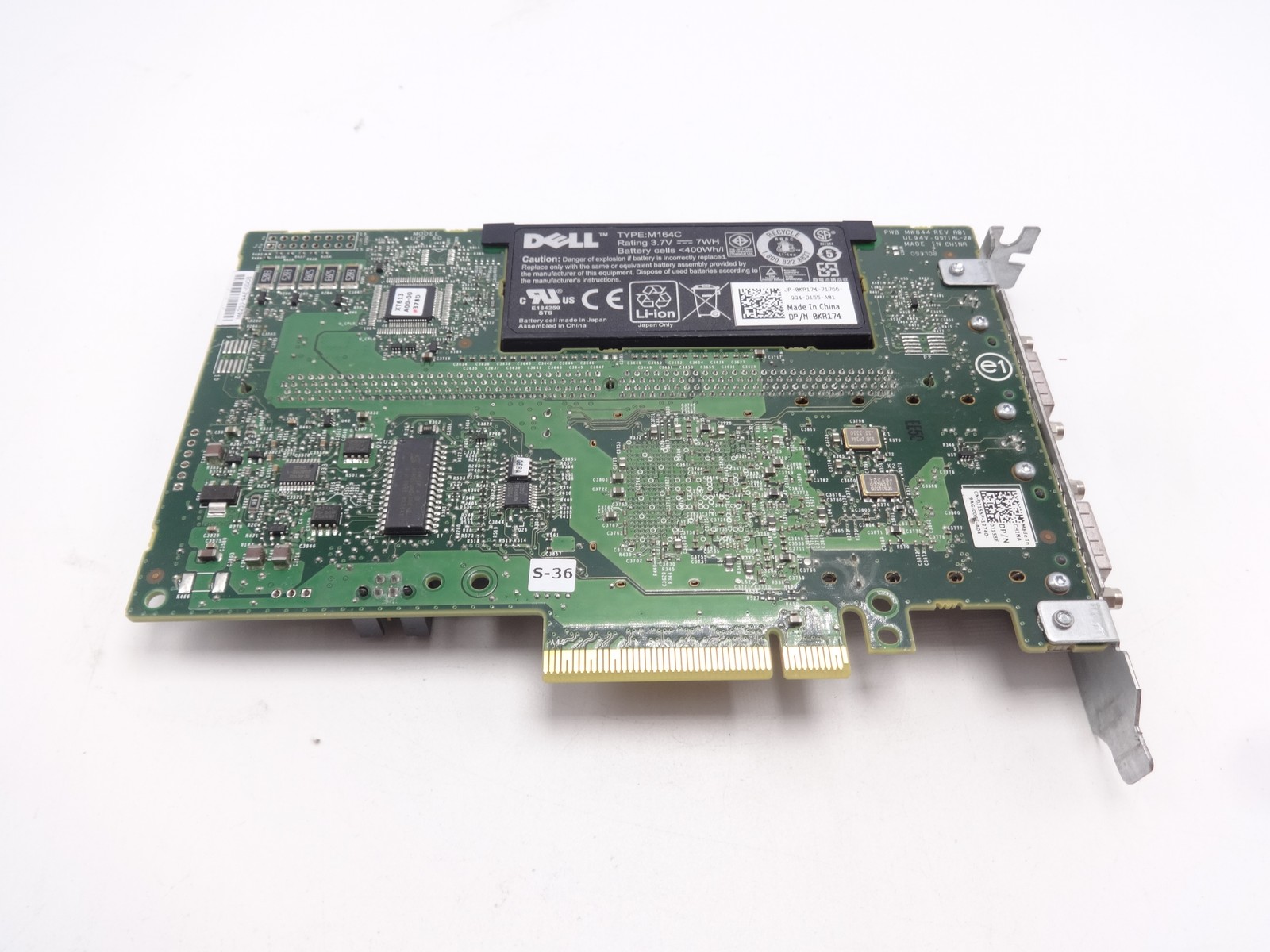 Dell J155F Perc 6E with 512MB PCI-e SAS Controller