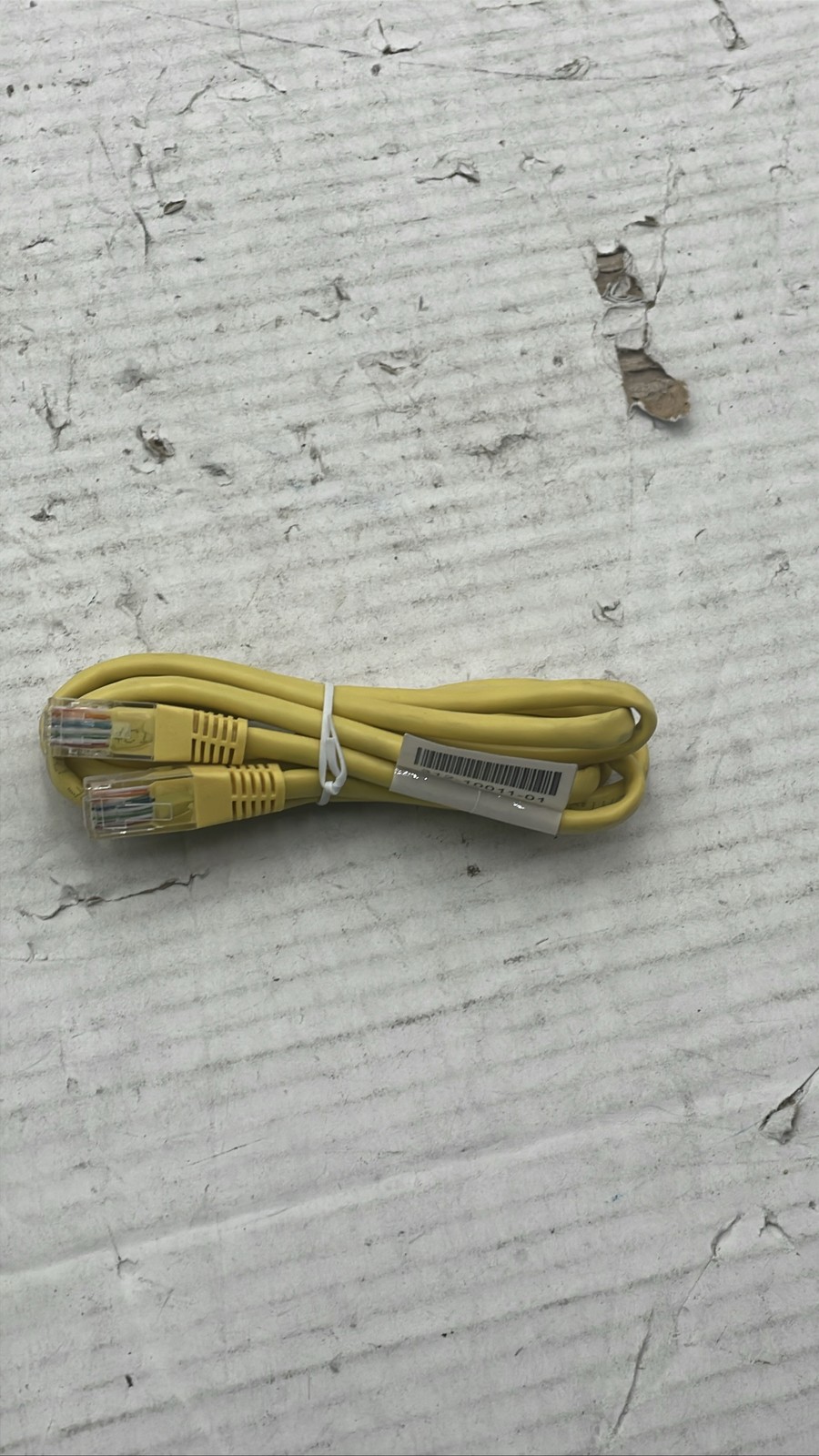 NetApp 312-10011-01 Yellow Ethernet Patch Cable RJ45 24AWG Cat5e Network Cord