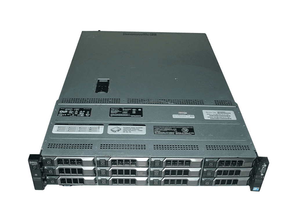 Dell PowerEdge R510 2x Xeon X5670 2.93ghz Hex Core / 128gb / H700 / 12x Trays
