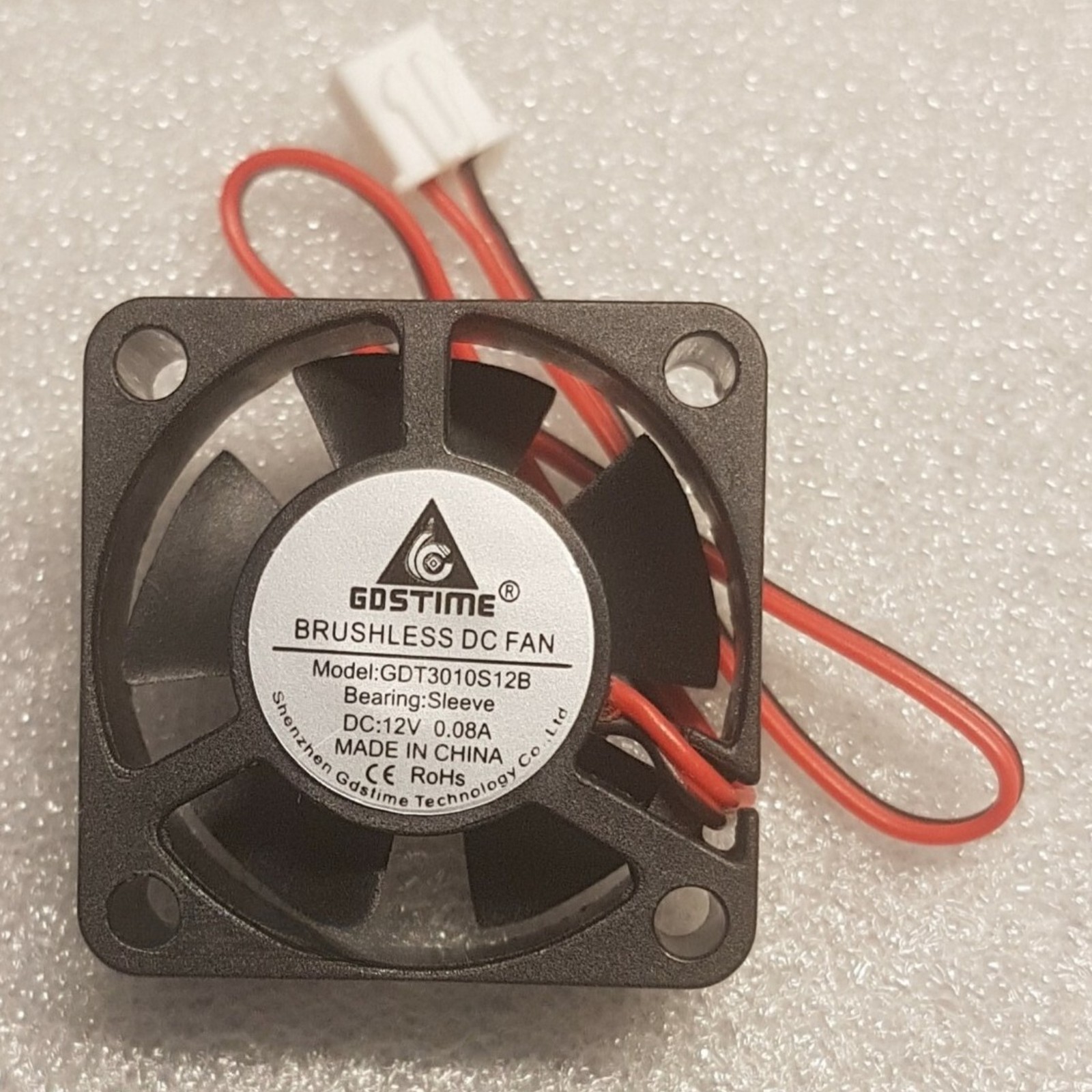 1pcs 12V GDT3010S12B Mini Brushless Computer Cooling Cooler Fan 30x30x10mm 2Pin