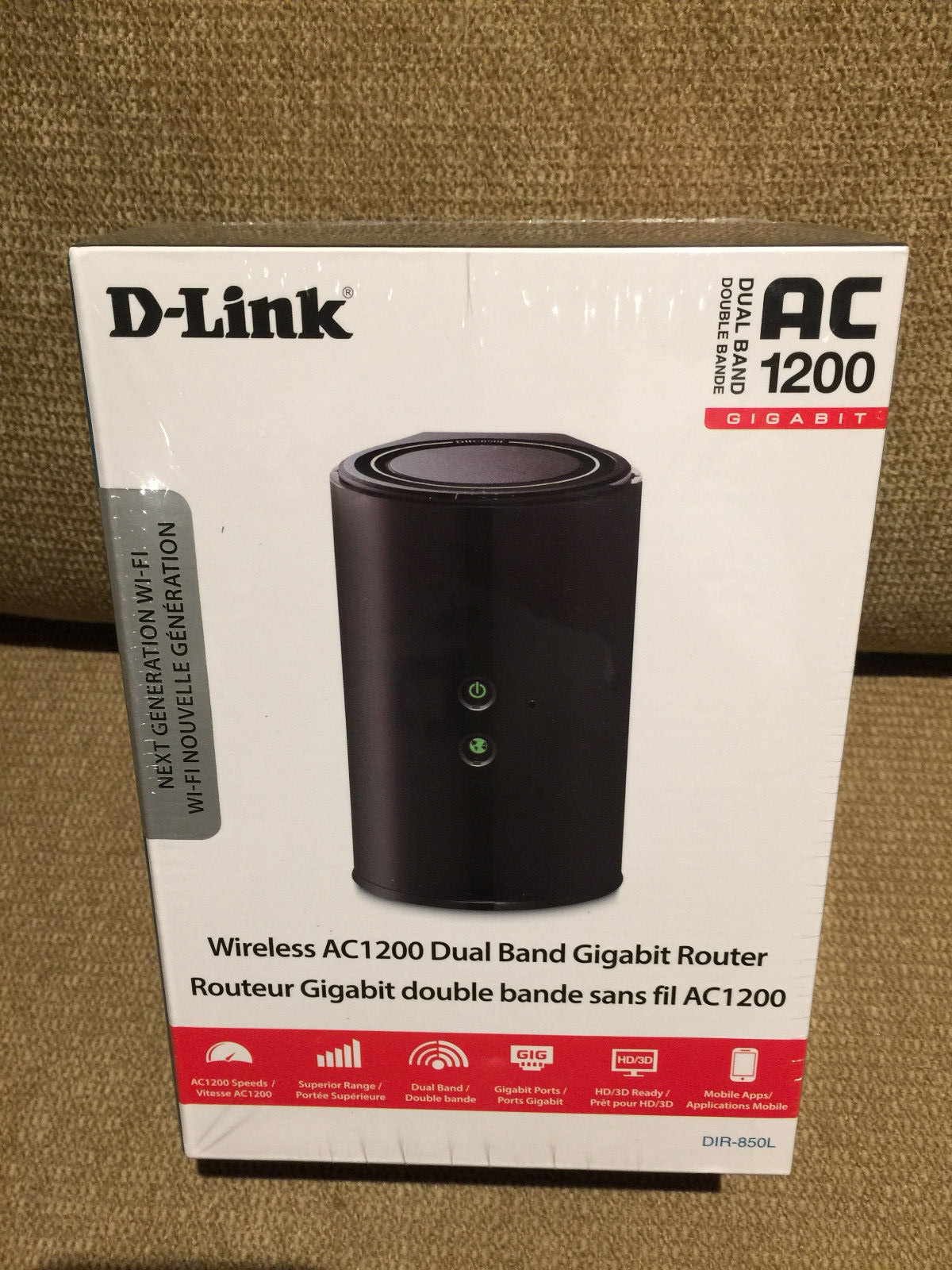 D-Link Wireless AC1200 Dual Band Gigabit Router