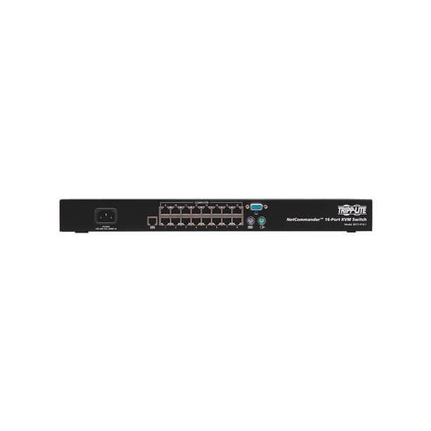 Tripp Lite 16-Port NetCommander 1U Rackmount Cat5 KVM Switch  PN#B072-016-1