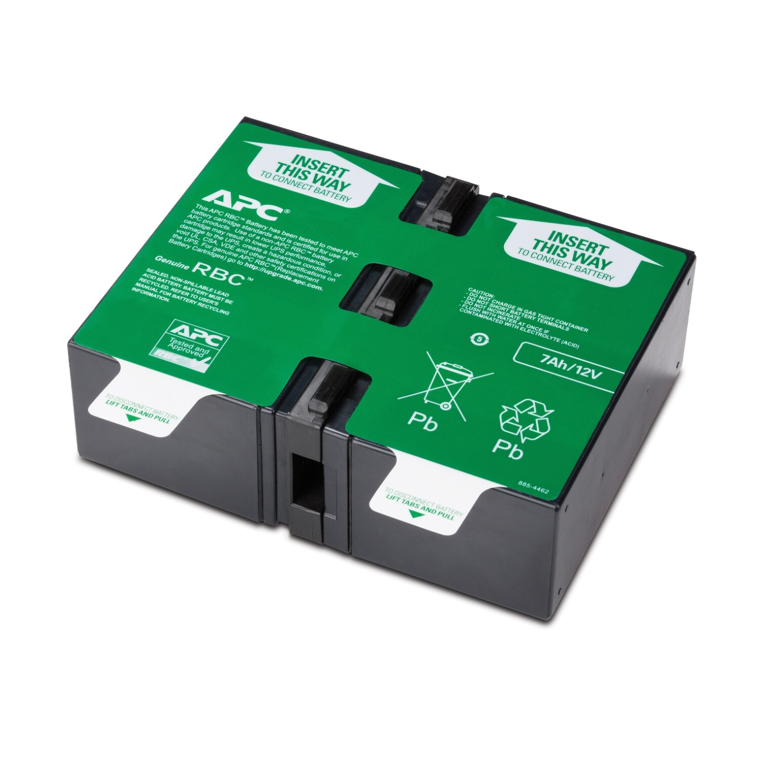 Replacement UPS Battery Cartridge for APC (APCRBC124-SLA124)