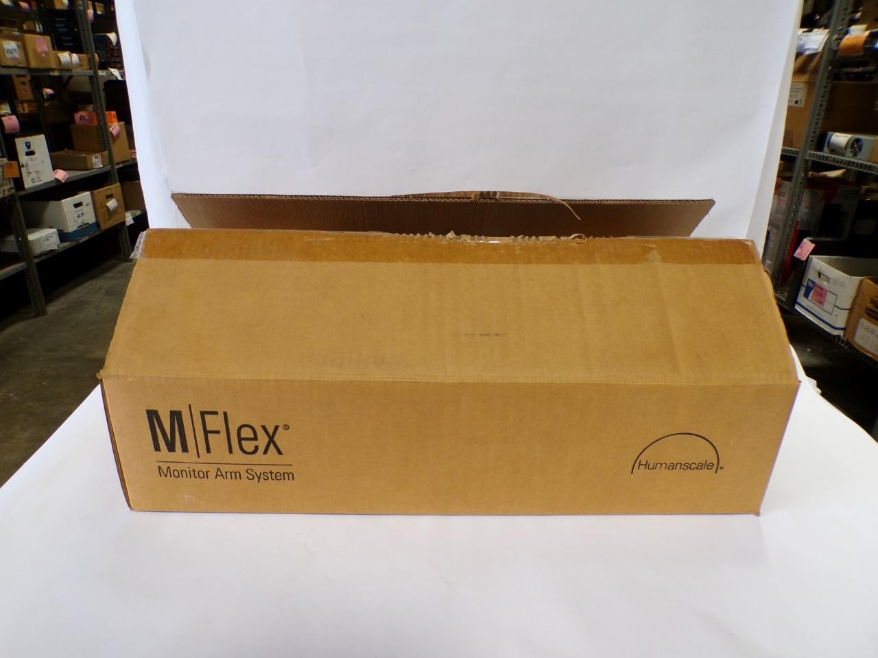 *New* Humanscale M/Flex M2 Triple Monitor Arm System (White)