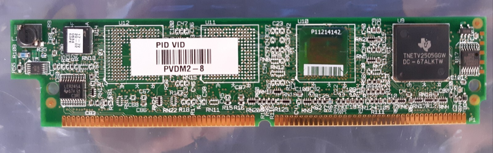 Cisco PVDM2-8 Channel DSP PID VID Module