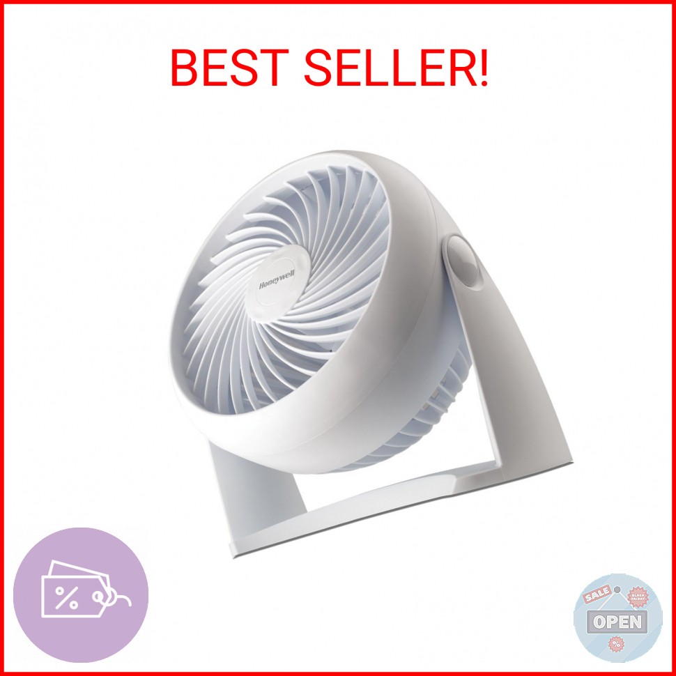 Honeywell TurboForce Air Circulator, Small Tabletop Fan, Quiet Personal Fan for