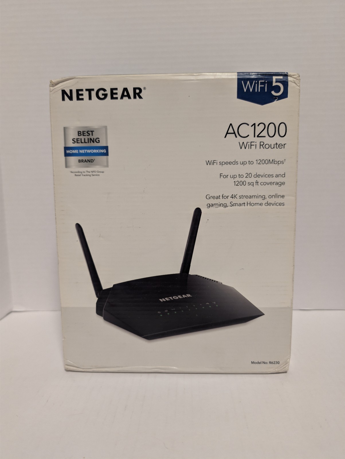 NETGEAR R6230 AC1200 Dual-Band Wi-Fi 5 Smart Router - 039 - ✅ VERY GOOD ✅