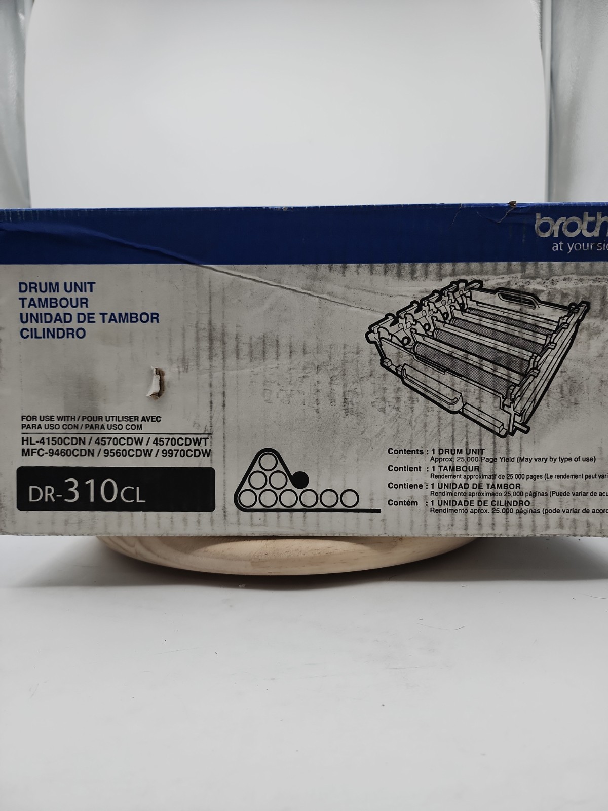 Brother DR-310CL Genuine OEM Color Drum Unit Imaging Kit Open Box