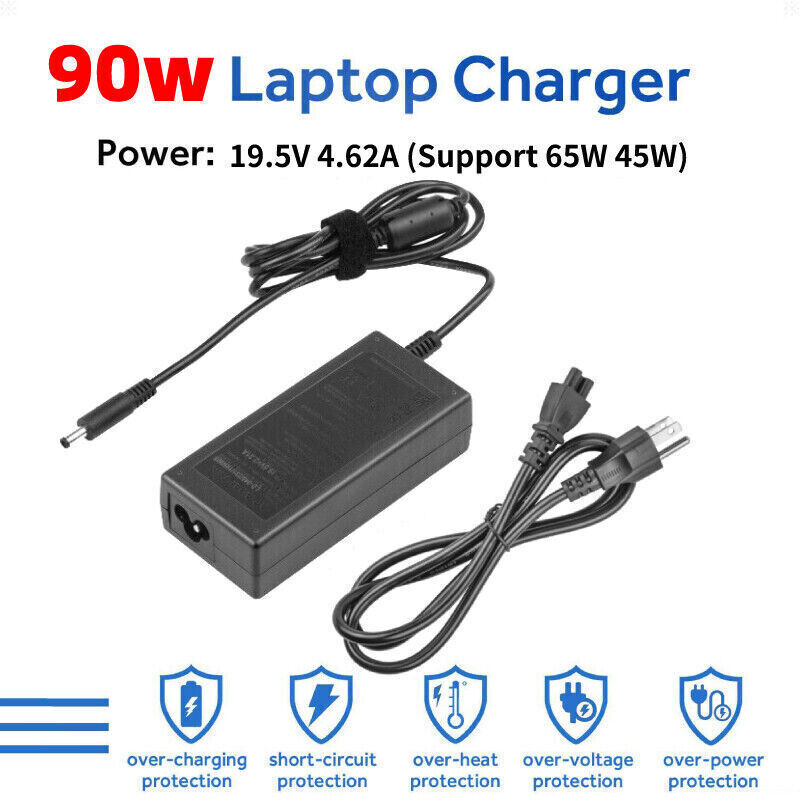 90W Laptop Charger For Dell Inspiron 7506 7706 2n1 7501 7506 7590 7591 7706 7790