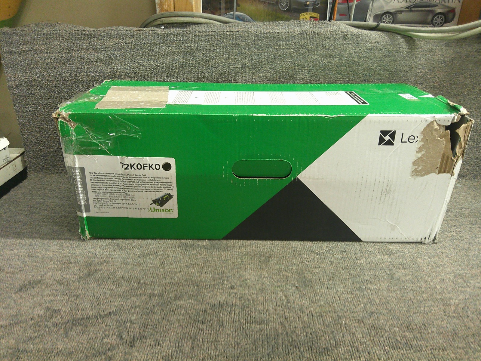 72K0FK0 New Genuine Lexmark Black Developer and PC Unit Combo Pack