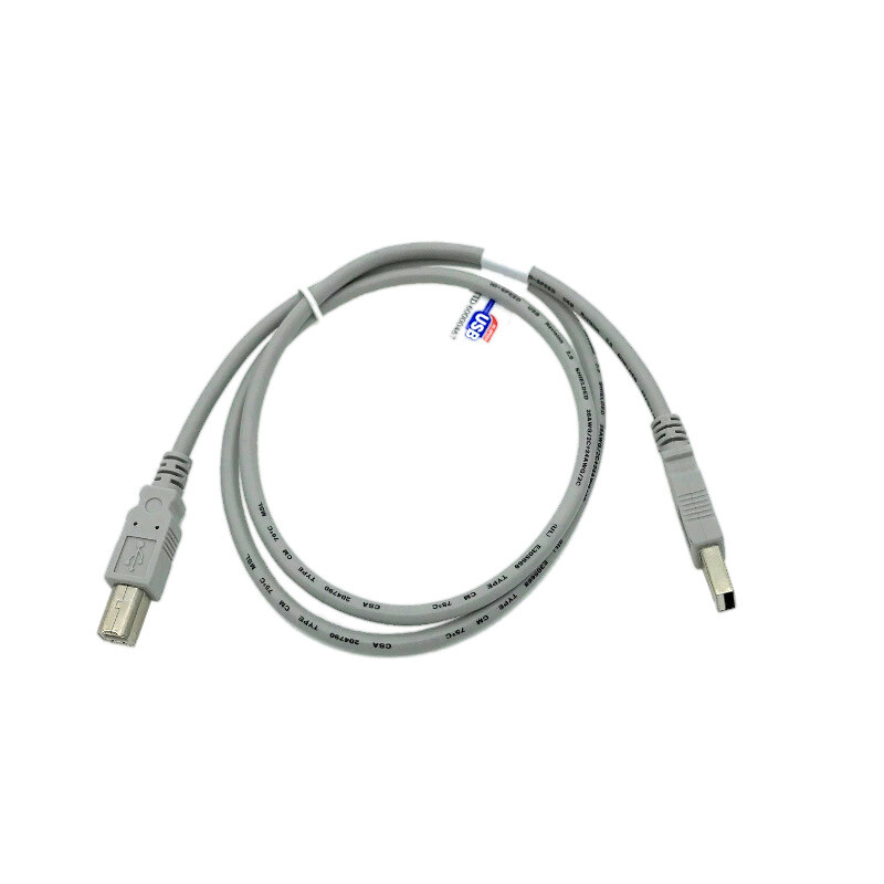 3ft USB Cord WHT for BROTHER THERMAL PRINTER QL-570 QL-580N QL-700 QL-710W