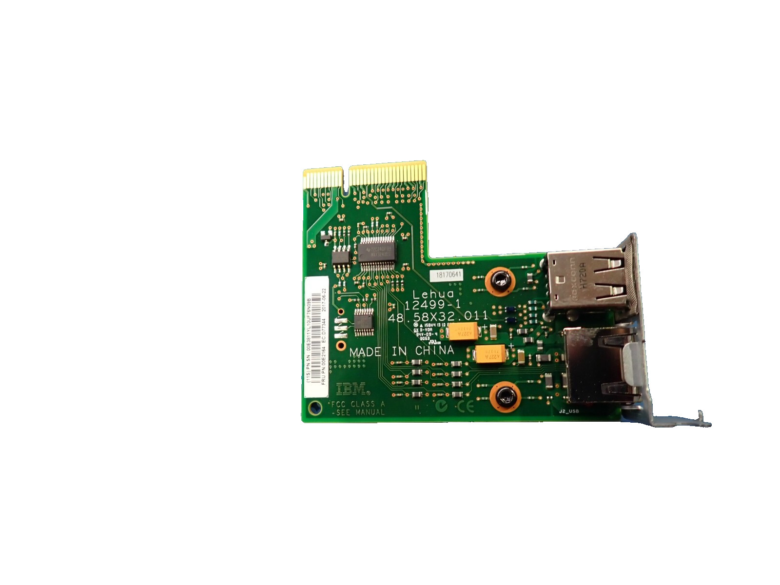 Lot of 30 IBM 00E2164 Input-Output PCI Express Feature Code CCIN 2B0B Port Card
