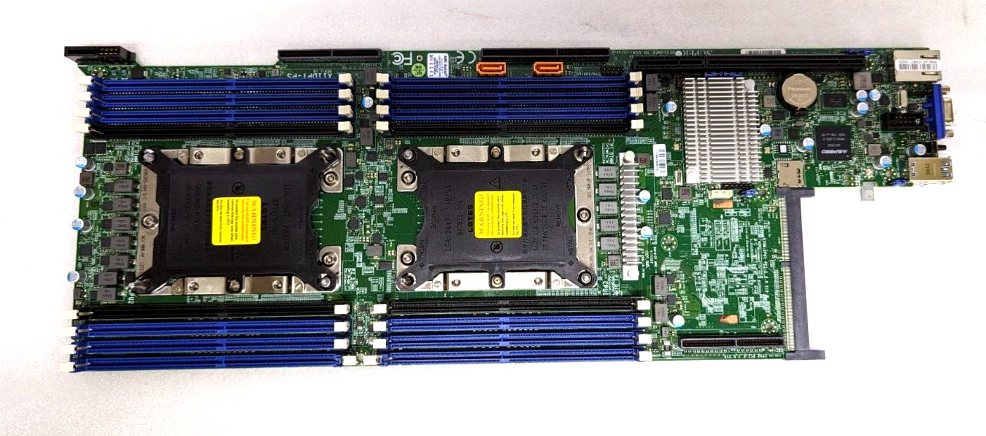 Supermicro X11DPT-PS-P Intel C621 Dual Socket LGA-3647 DDR4 Server Motherboard