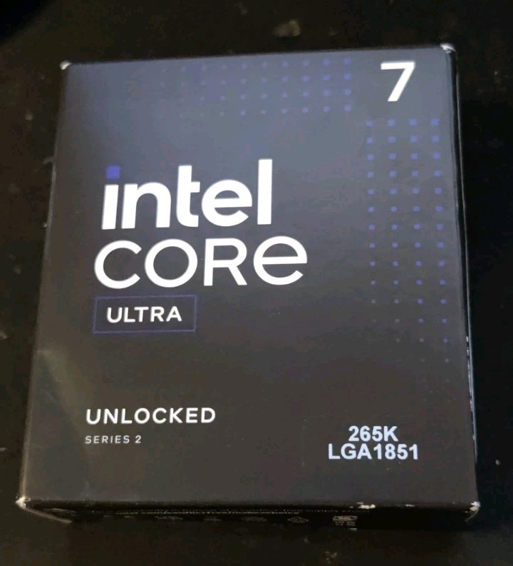 Intel Core Ultra 7 265K - LGA 1851 CPU - NEW and SEALED