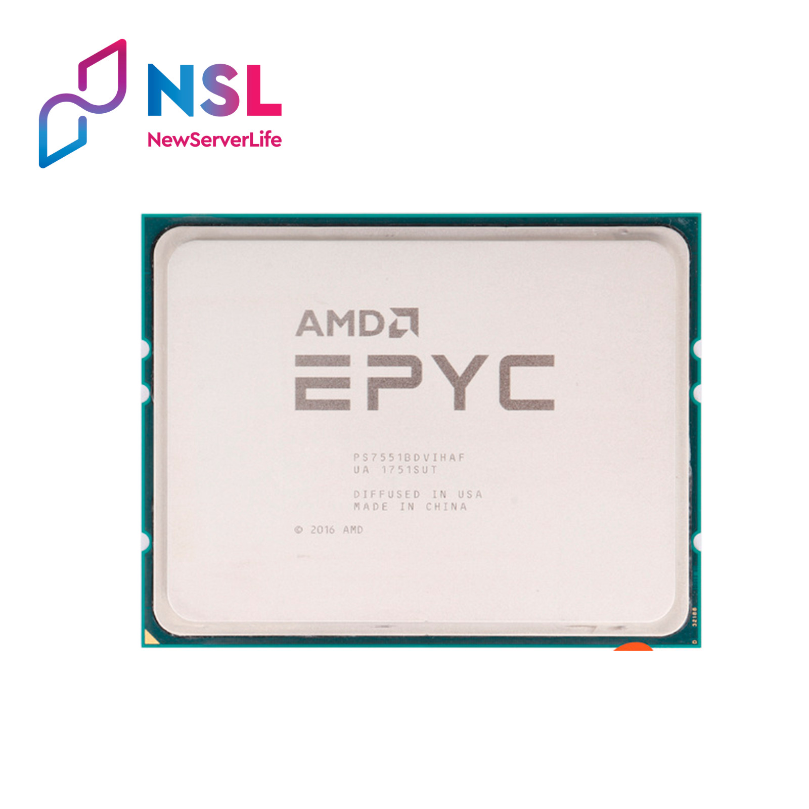 AMD EPYC 7551 2.0GHz 64MB 32 Core 180W SP3 Server Processor DELL LOCK