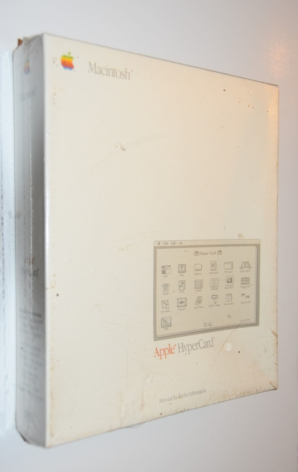 vintage NOS Apple Hypercard Macintosh Software M0556 mac Brand New Sealed Box